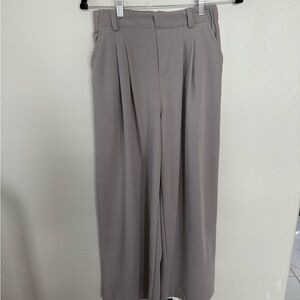 HALARA Women's Gray Wide Leg Pants